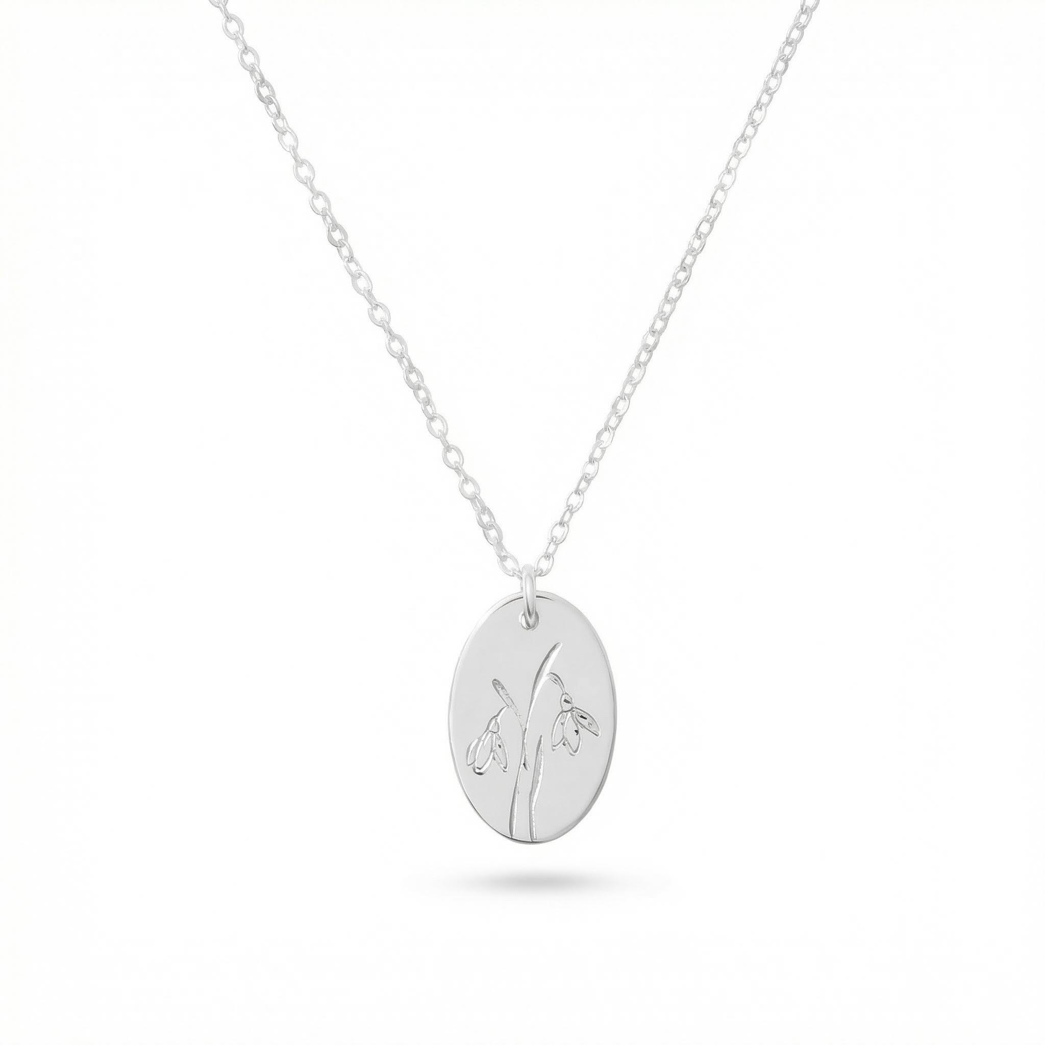 Personlized Birth Flower Necklace Bold Statement Style With Street Luxury - Image 3