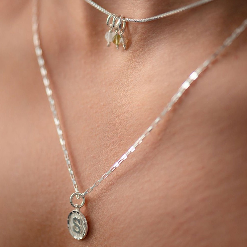 Personlized Initial Pendant Bold Statement Style With Street Luxury - Image 3