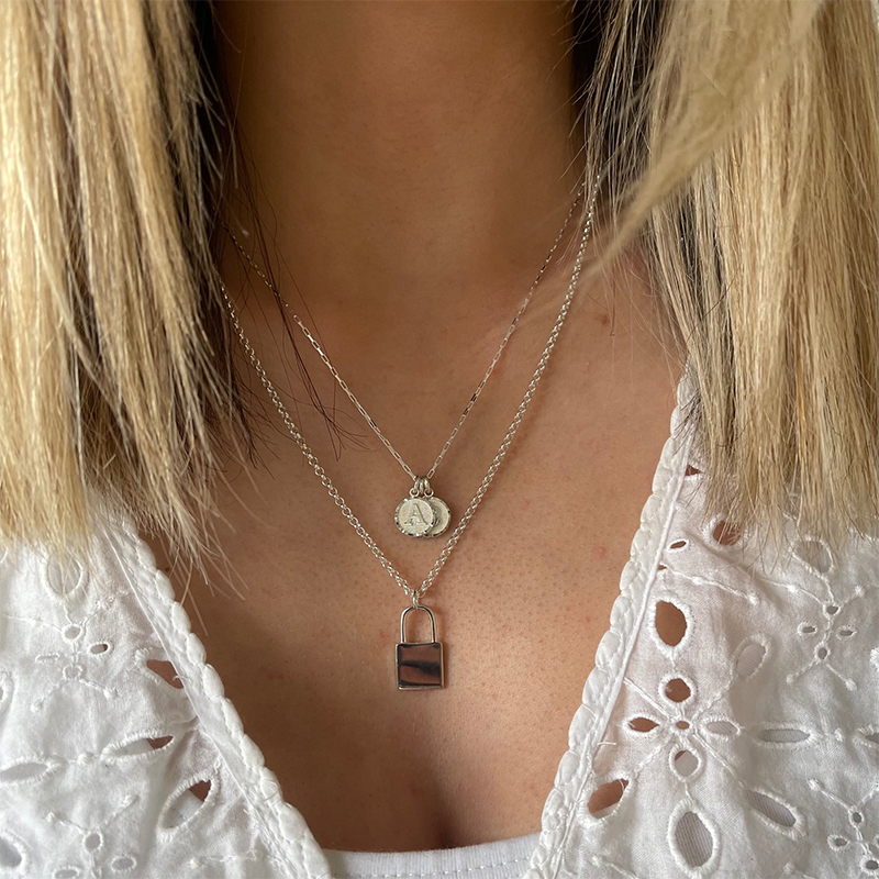 Personlized Initial Pendant Bold Statement Style With Street Luxury - Image 4