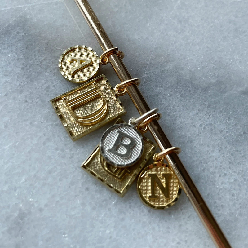 Personlized Initial Pendant Bold Statement Style With Street Luxury - Image 6