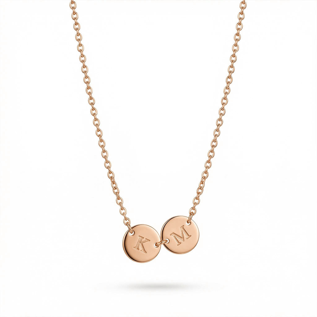 Tiny Discs Combination Necklace Bold Statement Style With Street Luxury - Image 8