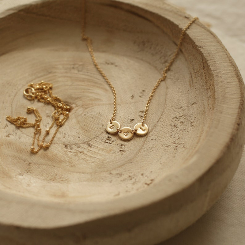 Tiny Discs Combination Necklace Bold Statement Style With Street Luxury - Image 10