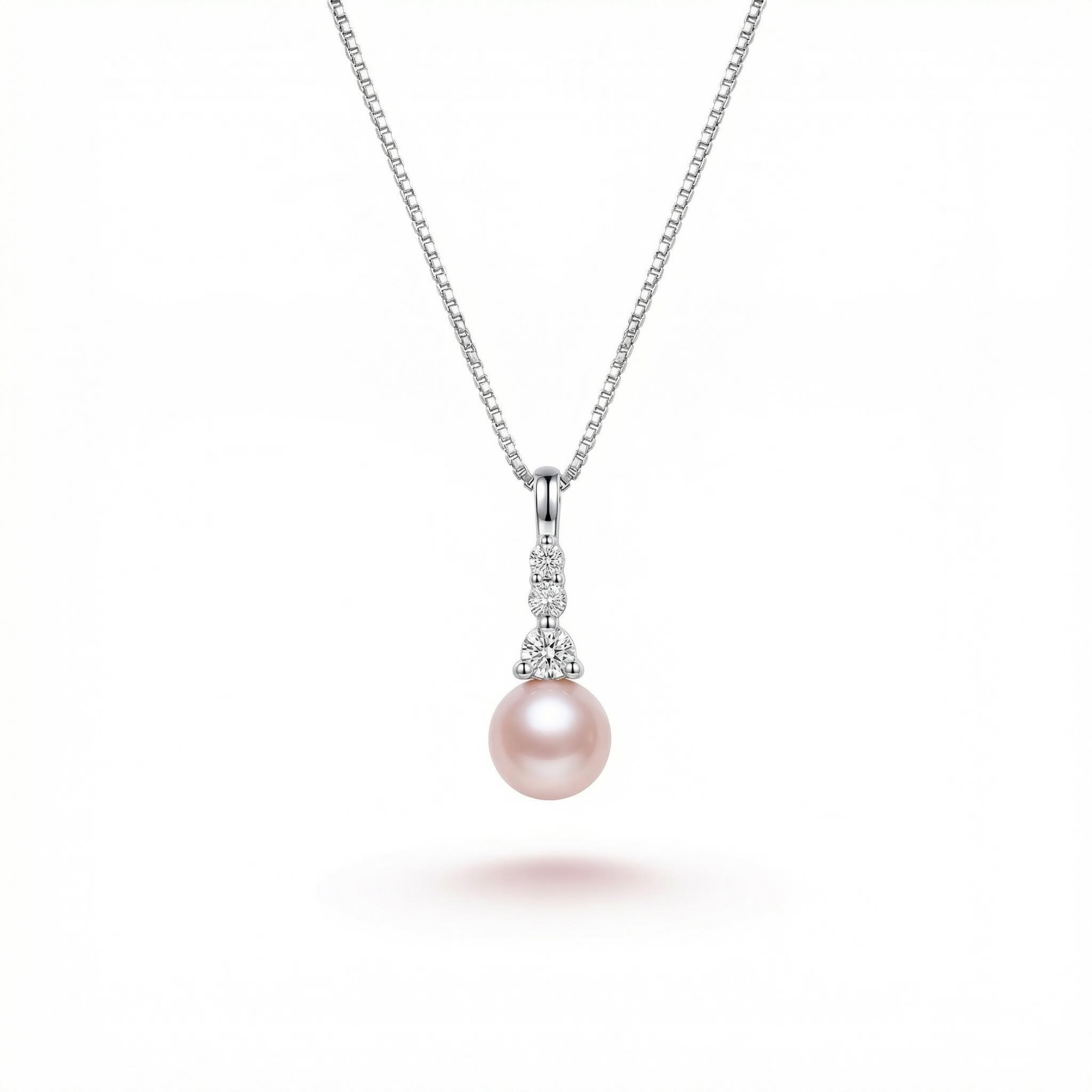 Diamond Pearl Necklace Iced Out Shine With Street Luxury - Image 5