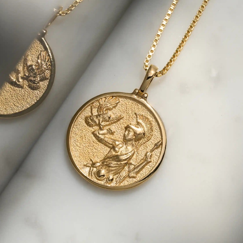 Athena Pendant Necklace Bold Statement Style With Street Luxury - Image 5