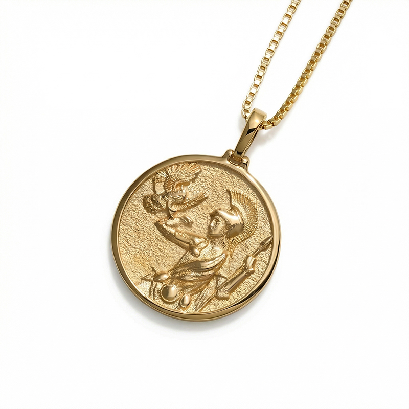Athena Pendant Necklace Bold Statement Style With Street Luxury - Image 6