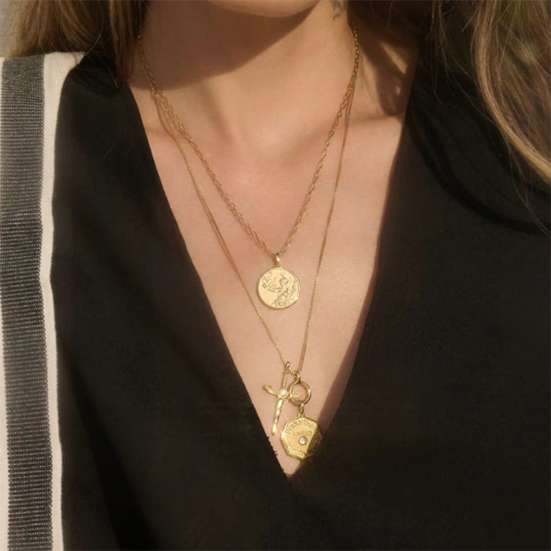 Athena Pendant Necklace Bold Statement Style With Street Luxury - Image 8