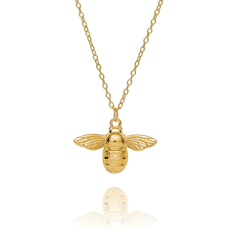 Queen Bumblebee Necklace Bold Statement Style With Street Luxury