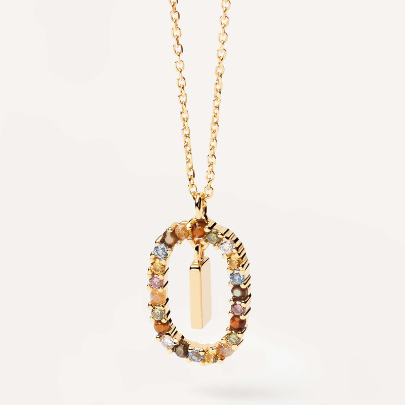 Initial Colored Diamond Necklace Iced Out Shine With Street Luxury - Image 7