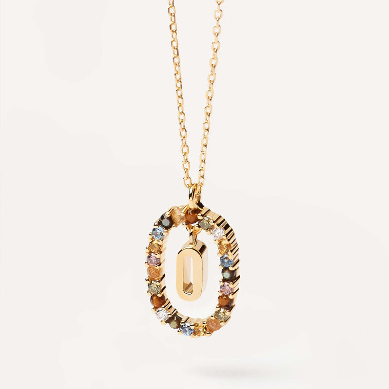 Initial Colored Diamond Necklace Iced Out Shine With Street Luxury - Image 10
