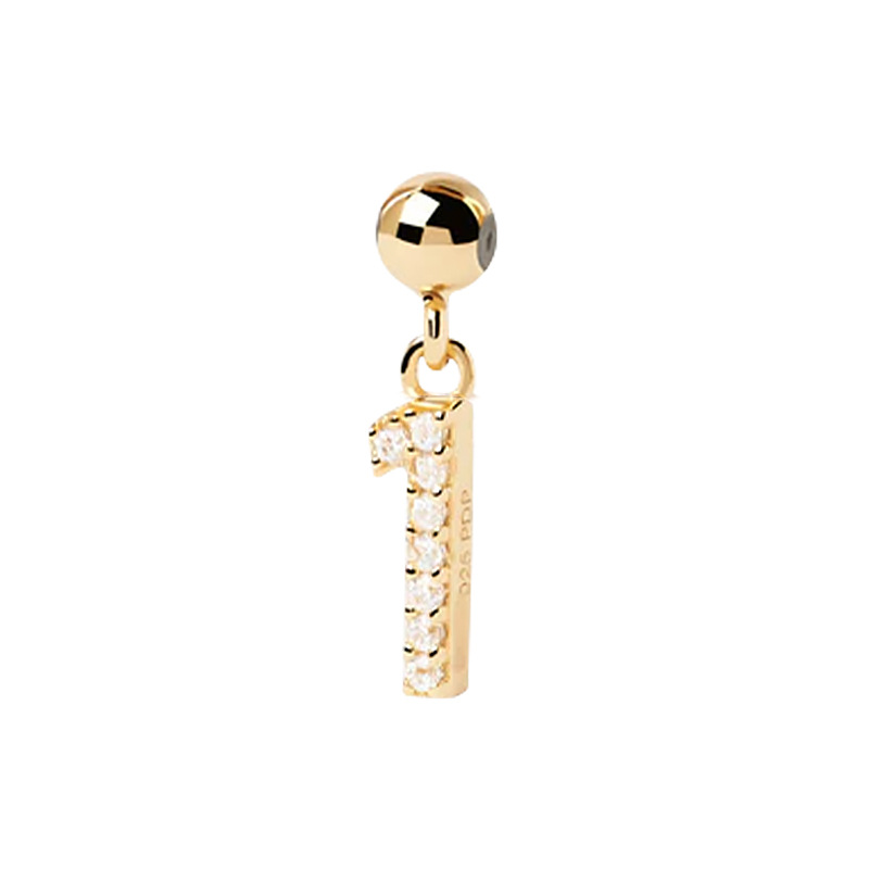 Diamond Number Charms Necklace Iced Out Shine With Street Luxury - Image 6