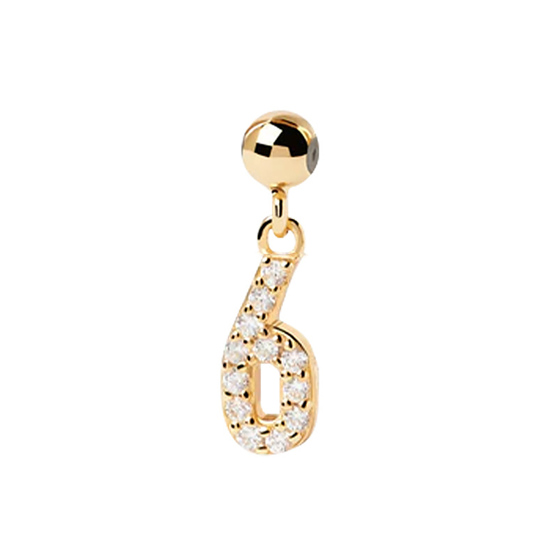 Diamond Number Charms Necklace Iced Out Shine With Street Luxury - Image 11