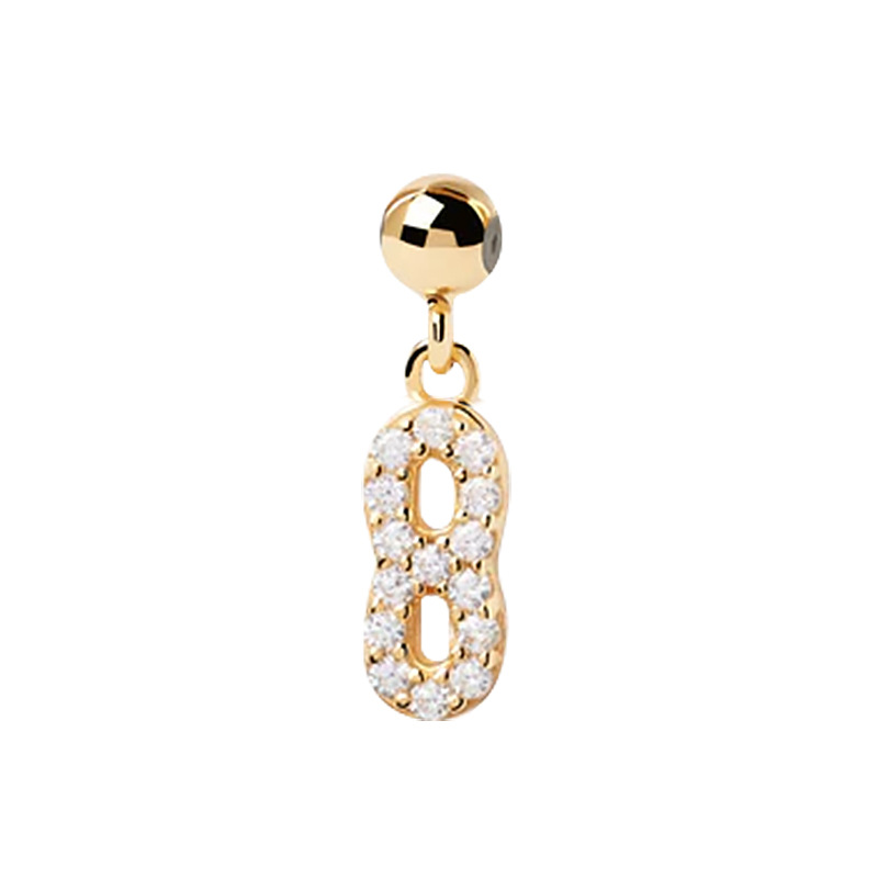 Diamond Number Charms Necklace Iced Out Shine With Street Luxury - Image 13