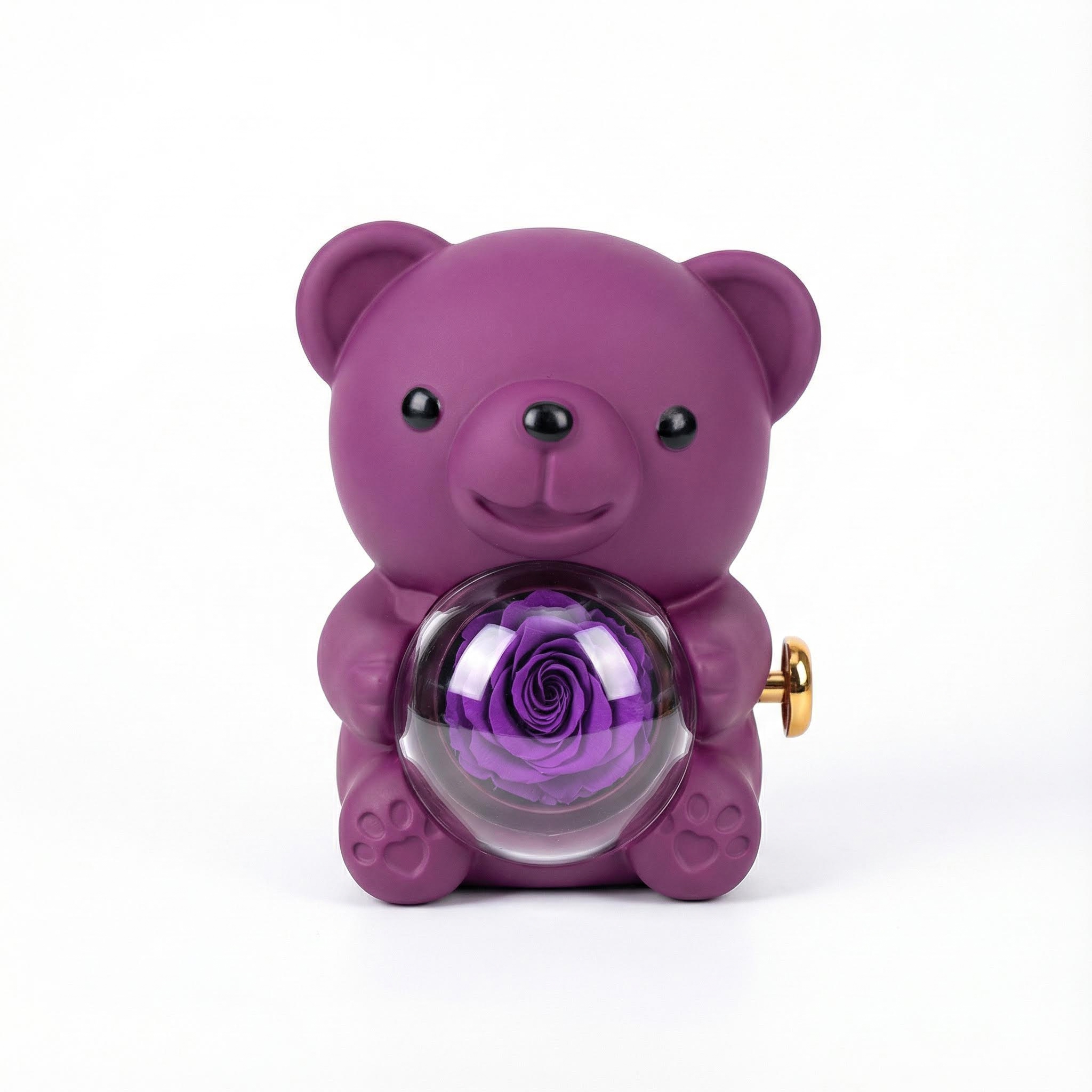 Eternal Rose Charming Teddy Bear Jewelry Gift Box With Street Luxury Shine - Image 8