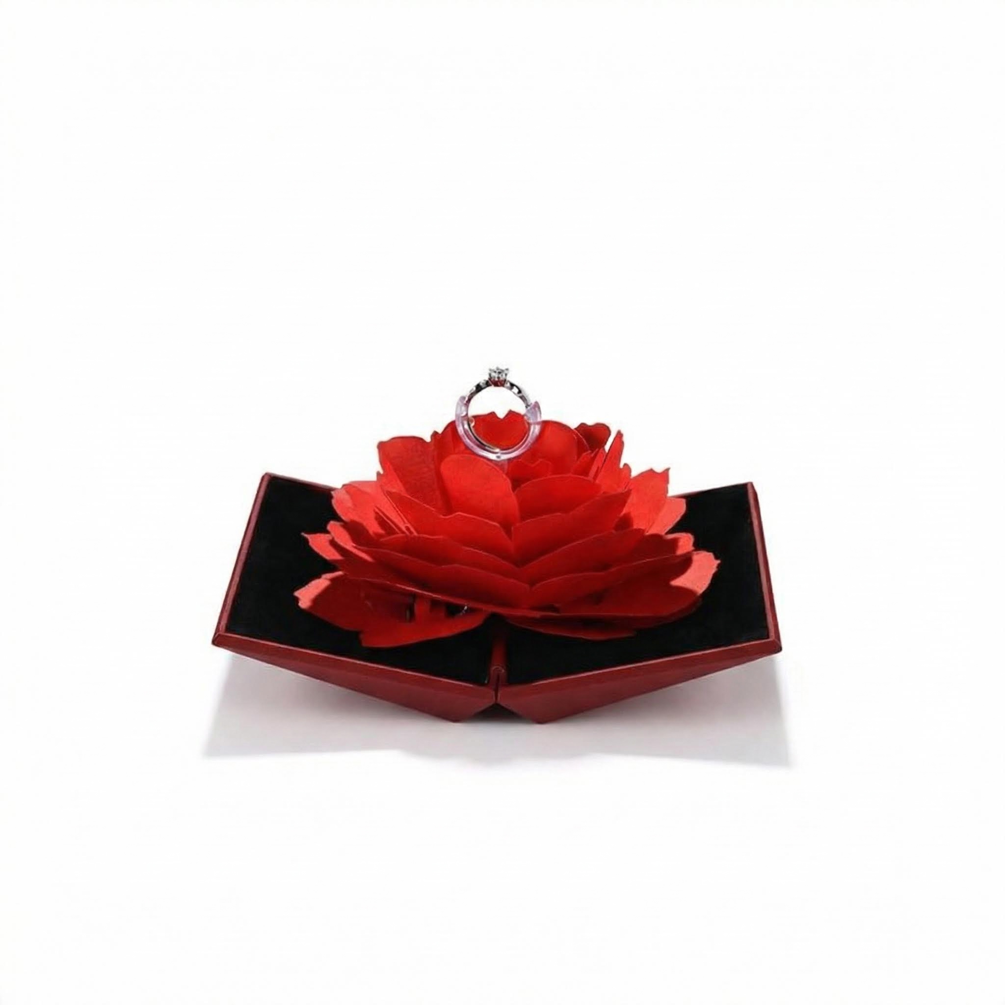 Rectangle Eternal Flower Jewelry Gift Box For Hip Hop Jewelry Style - Image 3