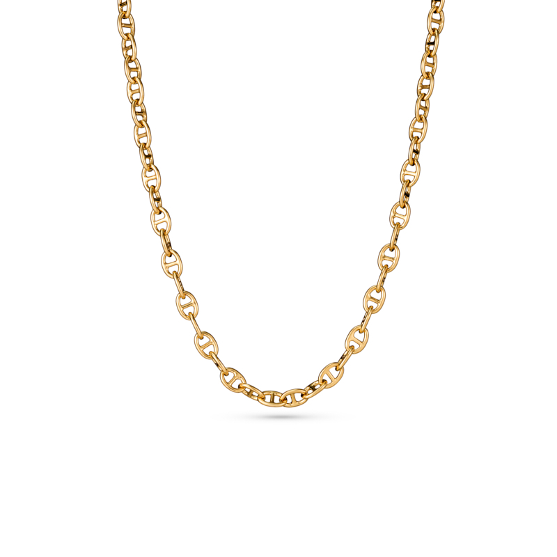 Delicate Pig Nose Link Necklace Bold Statement Style With Street Luxury