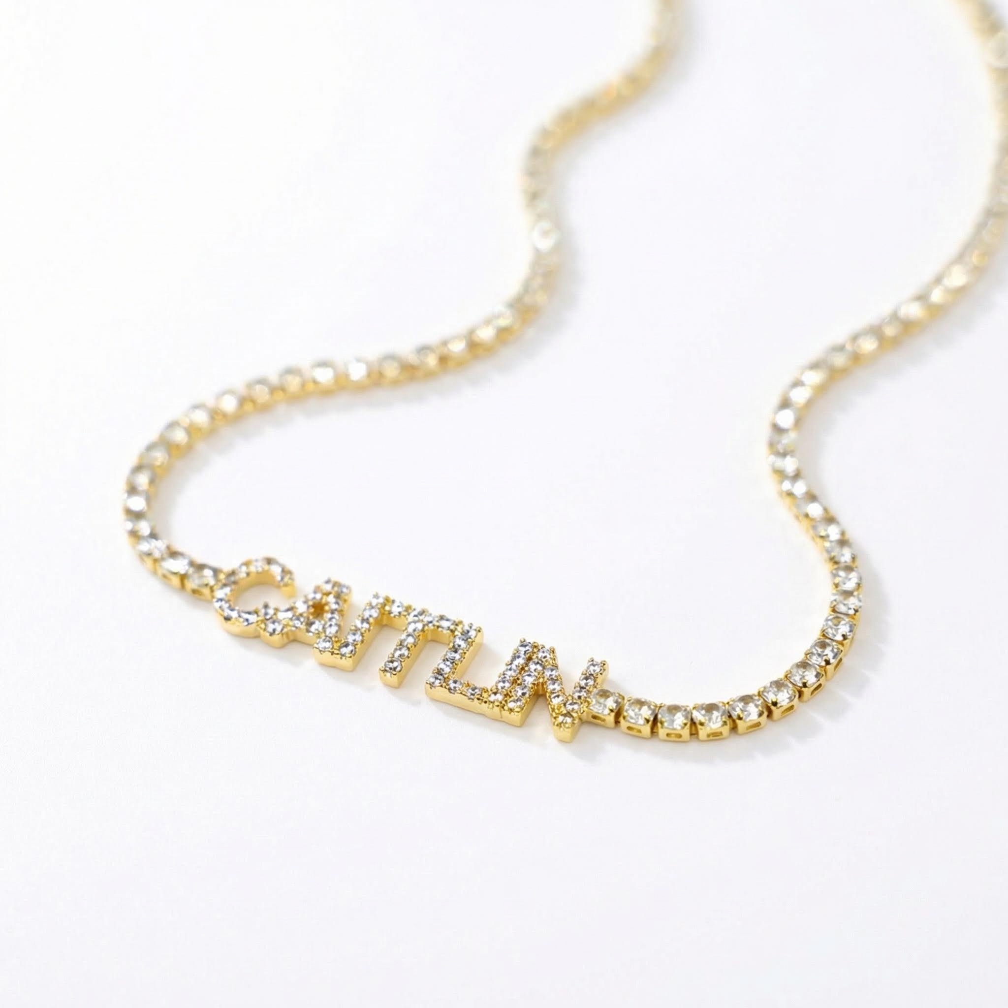 Personalized Name Tennis Necklace Iced Out Shine With Street Luxury - Image 3