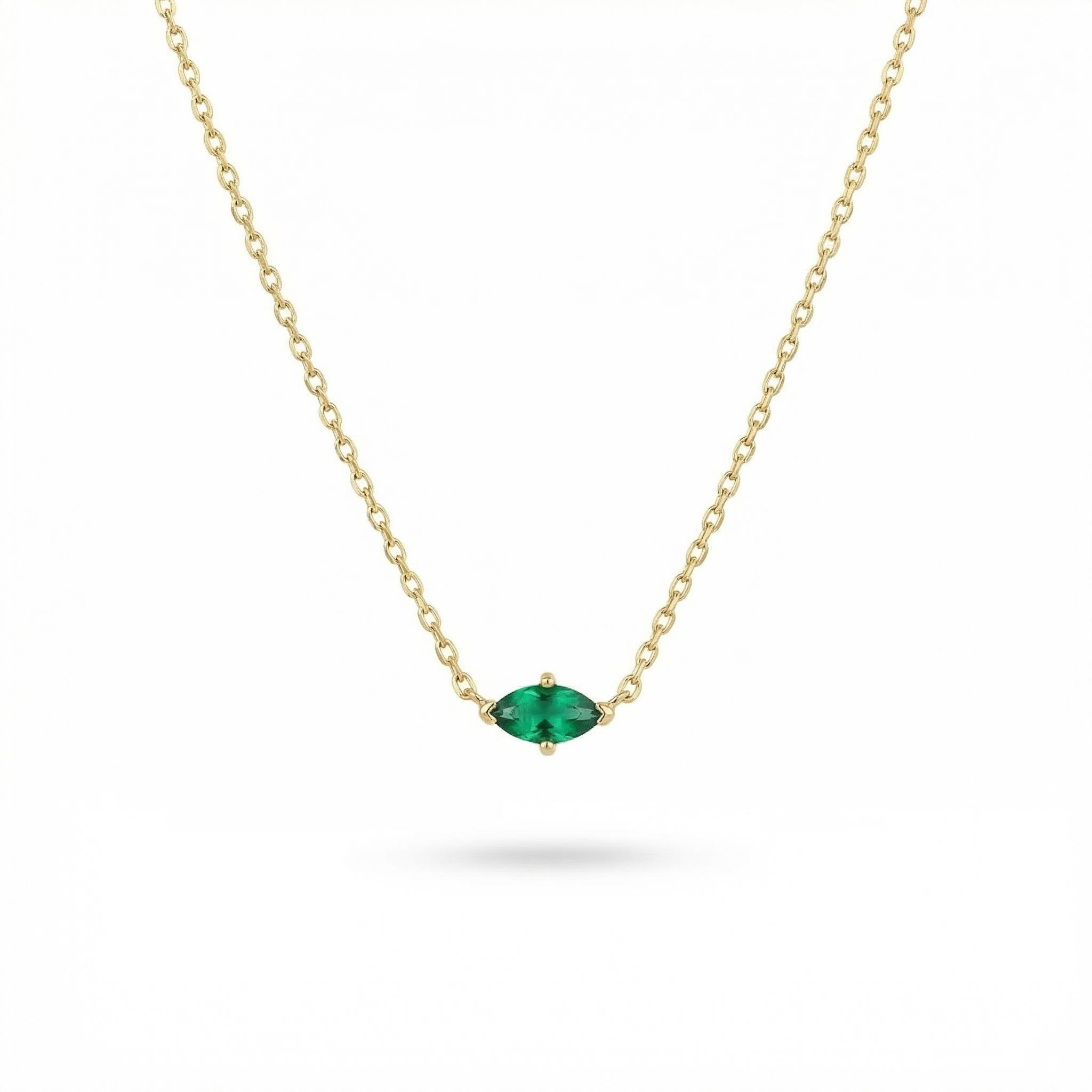 Customized Birthstone Necklace Pendant With Bold Statement Appeal