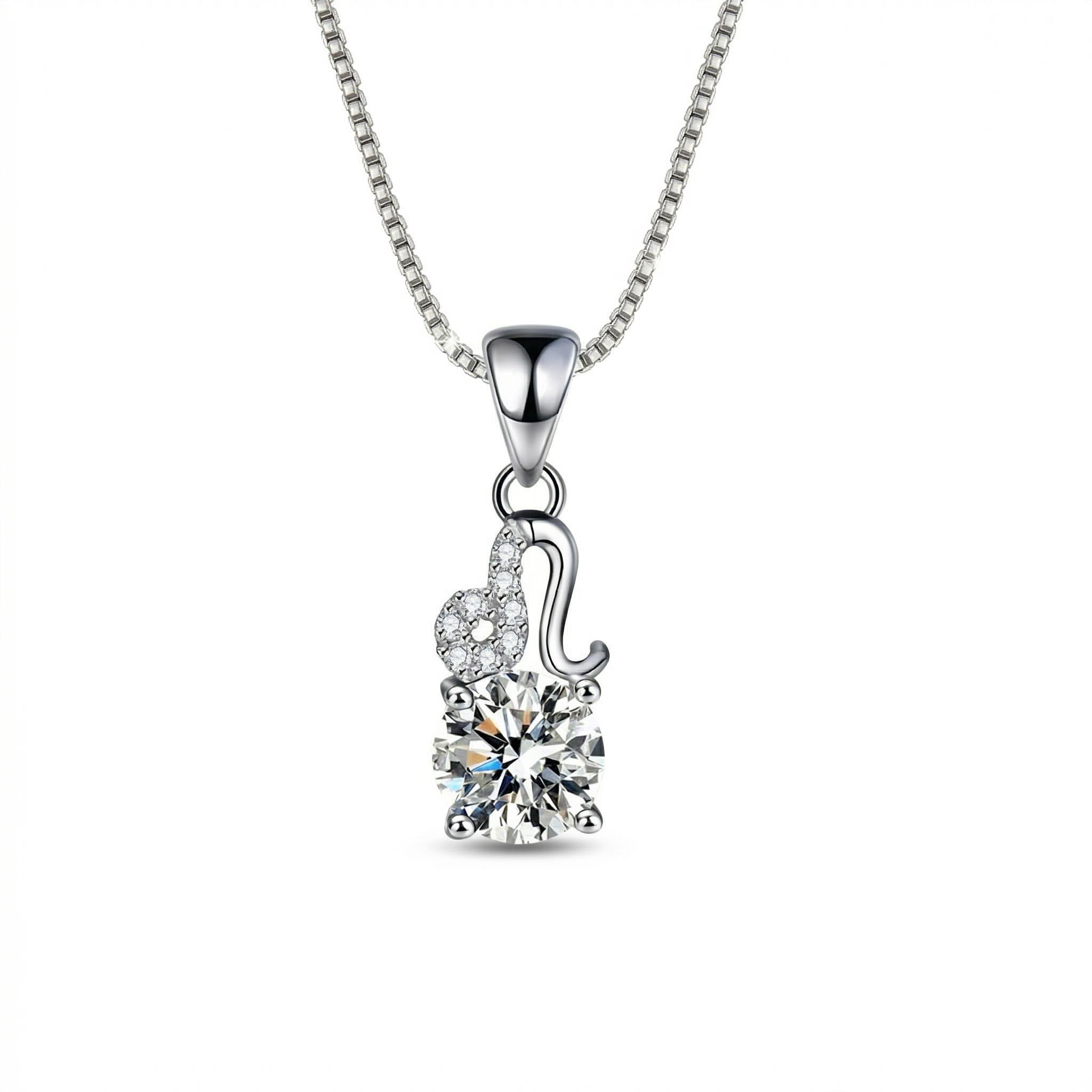 Customized Zodiac Vvs Moissanite S925 Silver Pendent Necklace Iced Out - Image 6