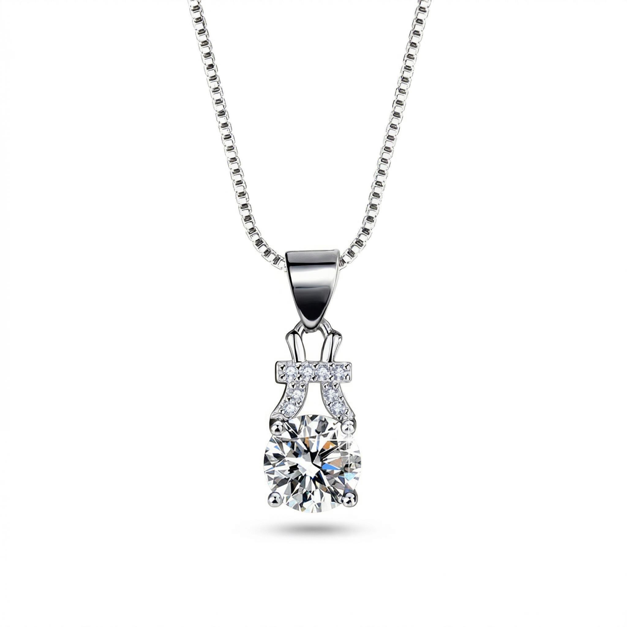 Customized Zodiac Vvs Moissanite S925 Silver Pendent Necklace Iced Out - Image 10
