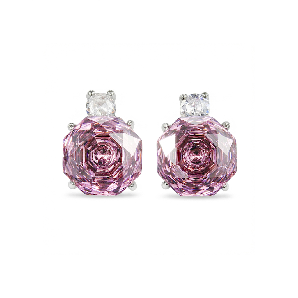 Roses Cut Diamond Necklace & Earrings & Ring Jewelry Set Iced Out - Image 6