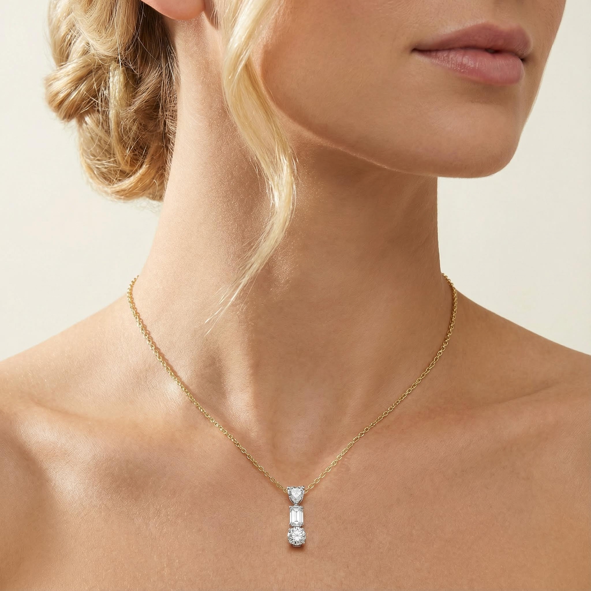 Multi Cut Vvs Moissanite Pendant Necklace Iced Out Shine With Street Luxury - Image 4