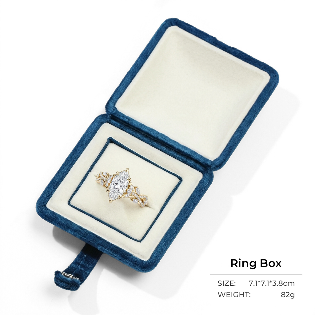 Luxury Velvet Jewelry Box Collection For Hip Hop Jewelry Style - Image 3