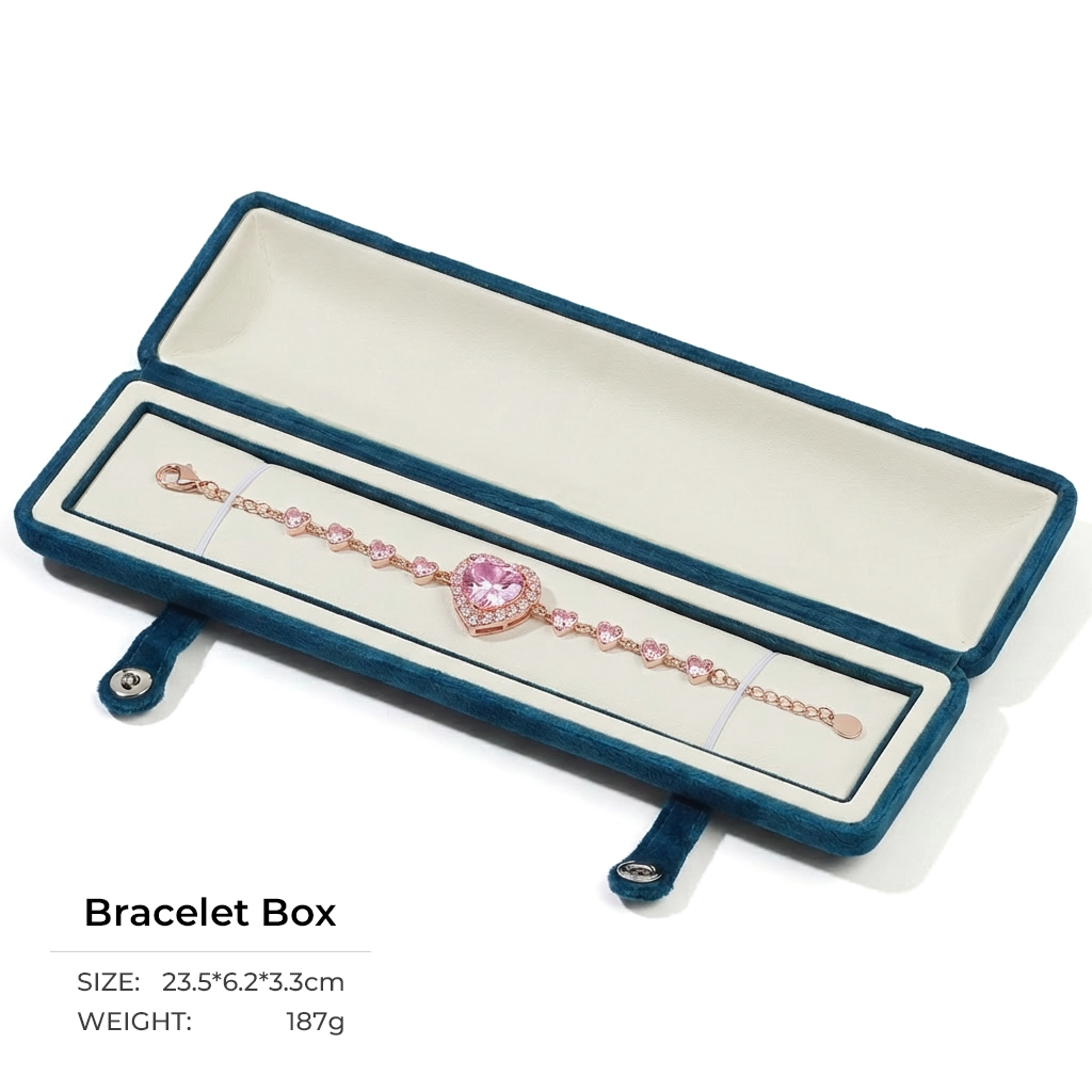 Luxury Velvet Jewelry Box Collection For Hip Hop Jewelry Style - Image 8
