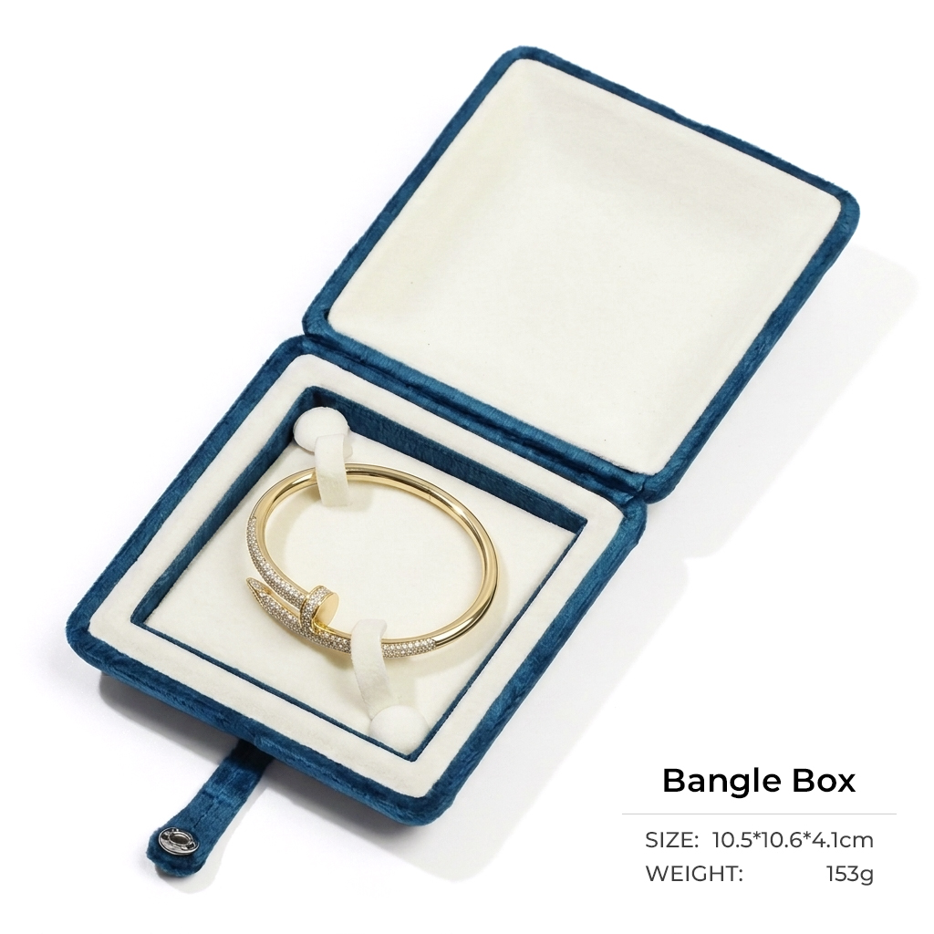 Luxury Velvet Jewelry Box Collection For Hip Hop Jewelry Style - Image 9