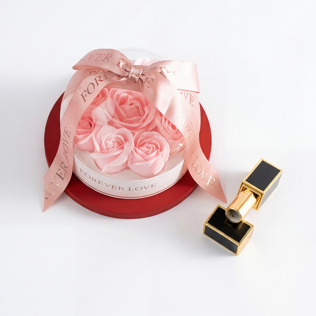 Forever Love Preserved Rose Jewelry Box For Hip Hop Jewelry Style - Image 5