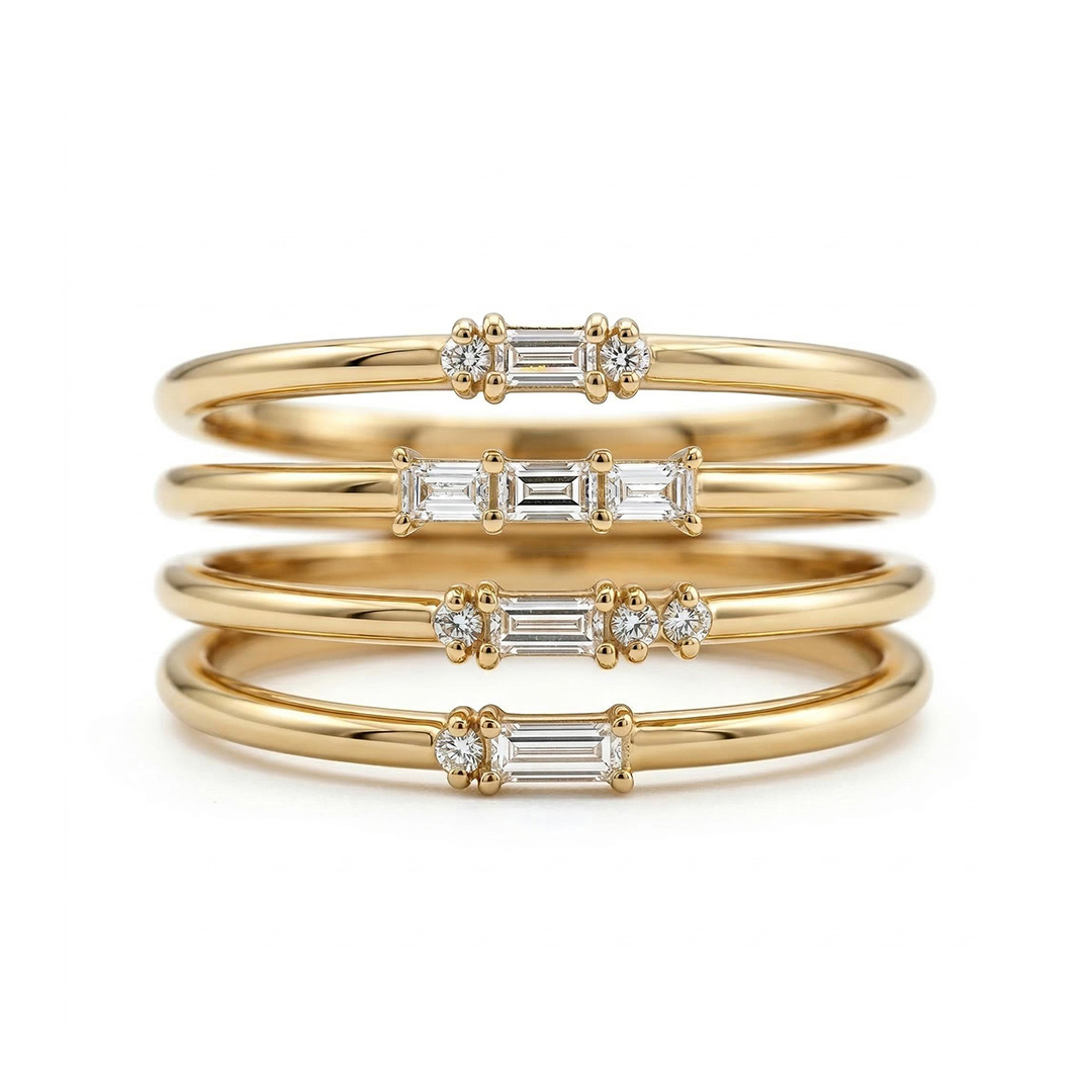 Letters/alphabet Morse Code Ring Bold Statement Style With Street Luxury