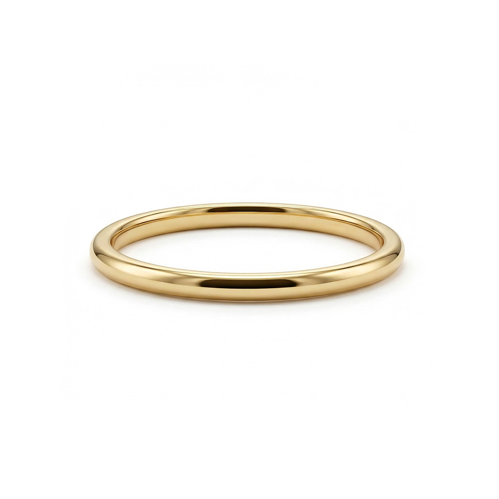 Smooth And Skinny Thin Ring Bold Statement Style With Street Luxury