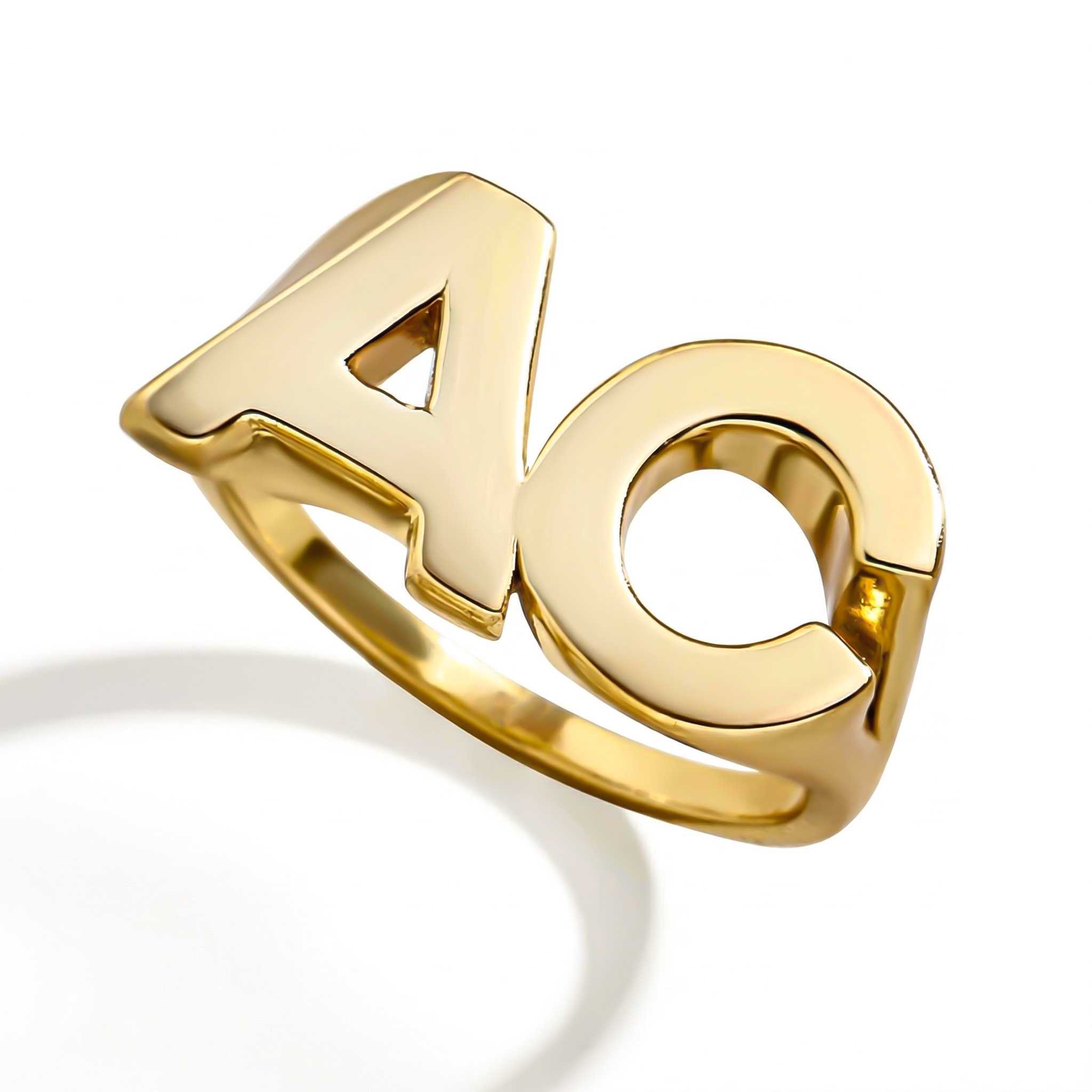 Customized Letters Ring Bold Statement Style With Street Luxury - Image 5