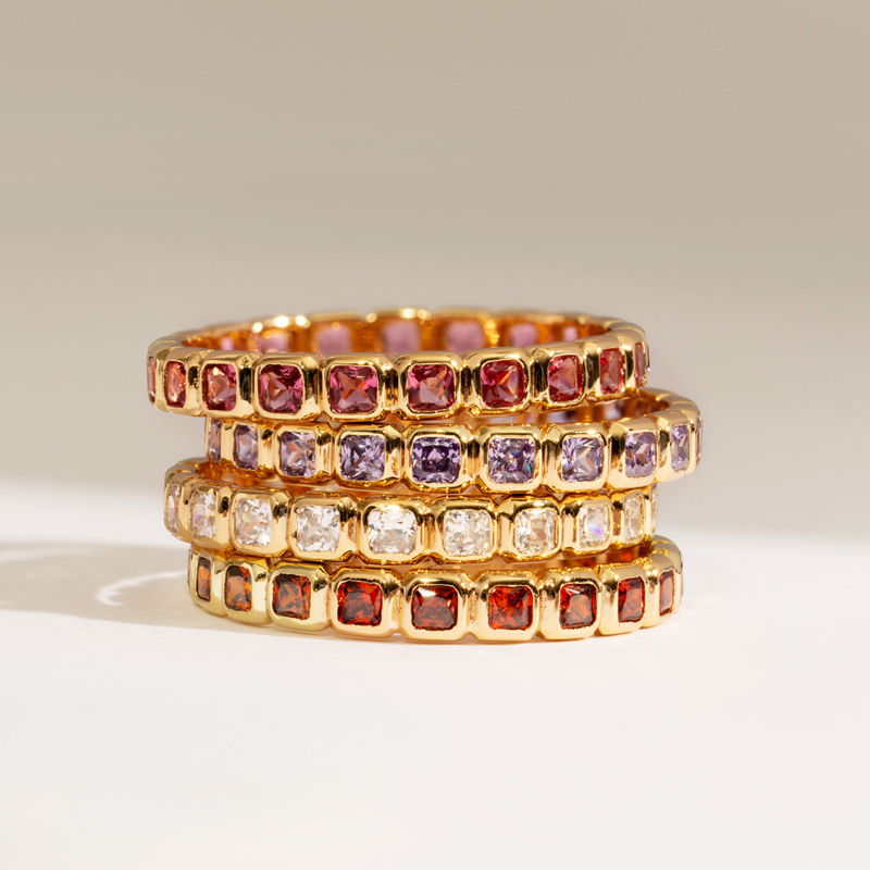 Personalized Birthstone Ring Bold Statement Style With Street Luxury - Image 6