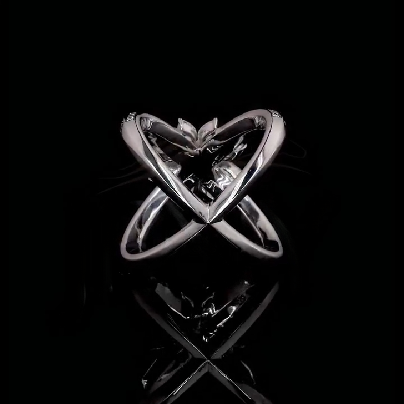 4.56ct Marquise And Round Cut Vvs Moissanite Pave Double Band Ring Iced Out - Image 10