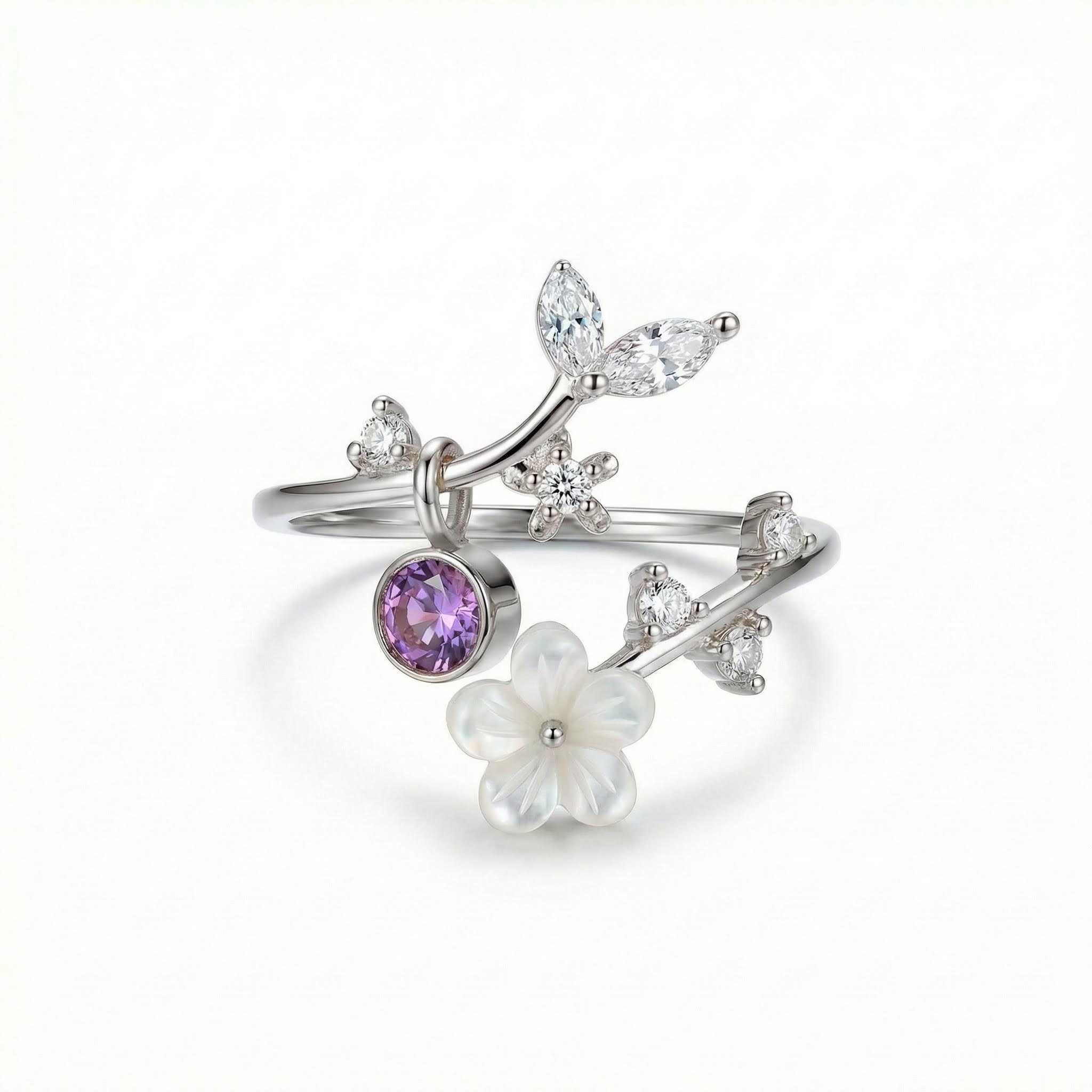 Personalized Birthstone Ring Bold Statement Style With Street Luxury - Image 6