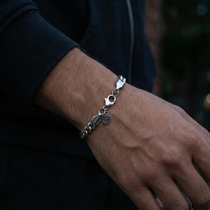 5mm Stainless Steel Cuban Bracelet Bold Statement Style With Street Luxury - Image 3