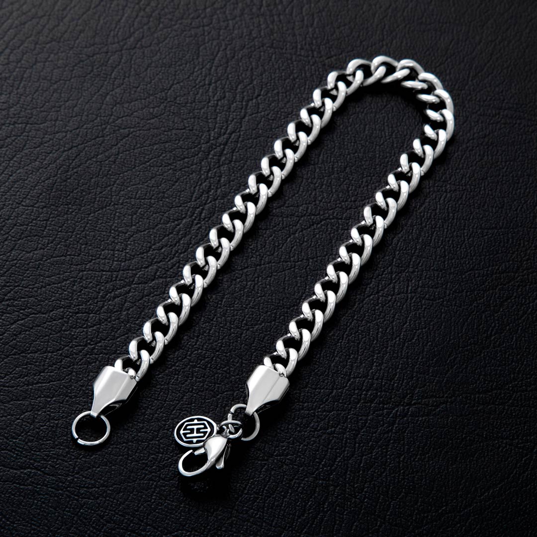 5mm Stainless Steel Cuban Bracelet Bold Statement Style With Street Luxury - Image 4