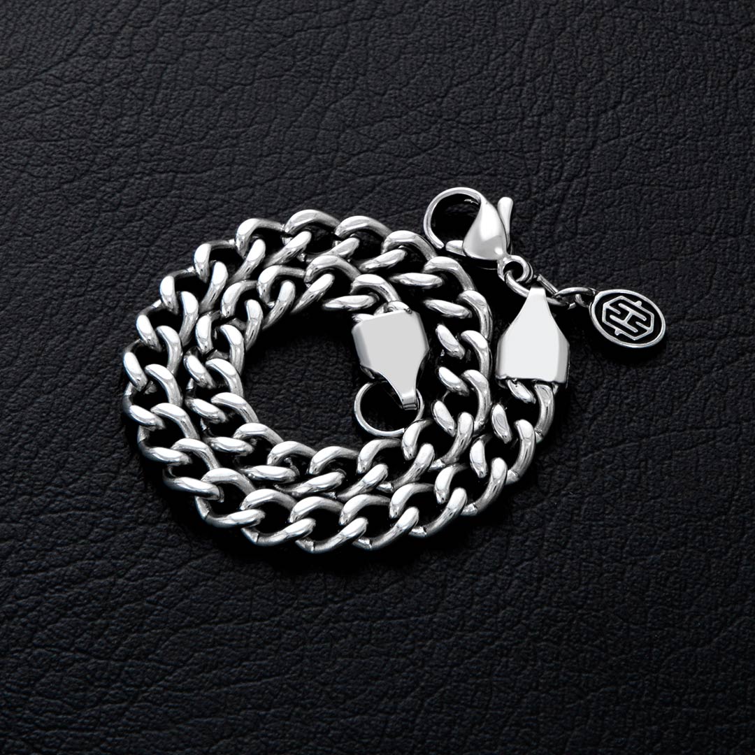 5mm Stainless Steel Cuban Bracelet Bold Statement Style With Street Luxury - Image 5