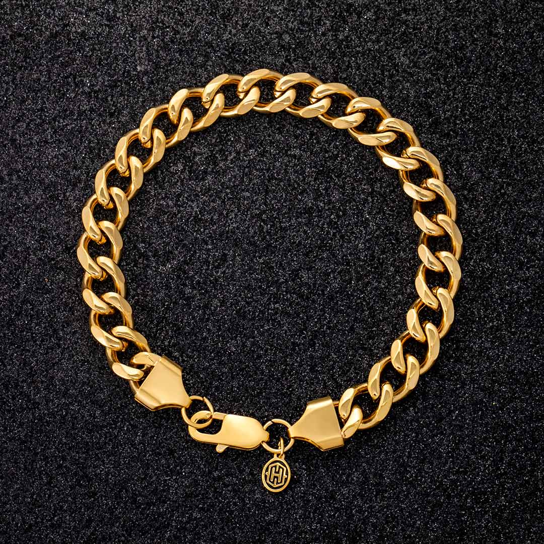9mm Diamond-cut Cuban Bracelet In Gold Iced Out Shine With Street Luxury - Image 3