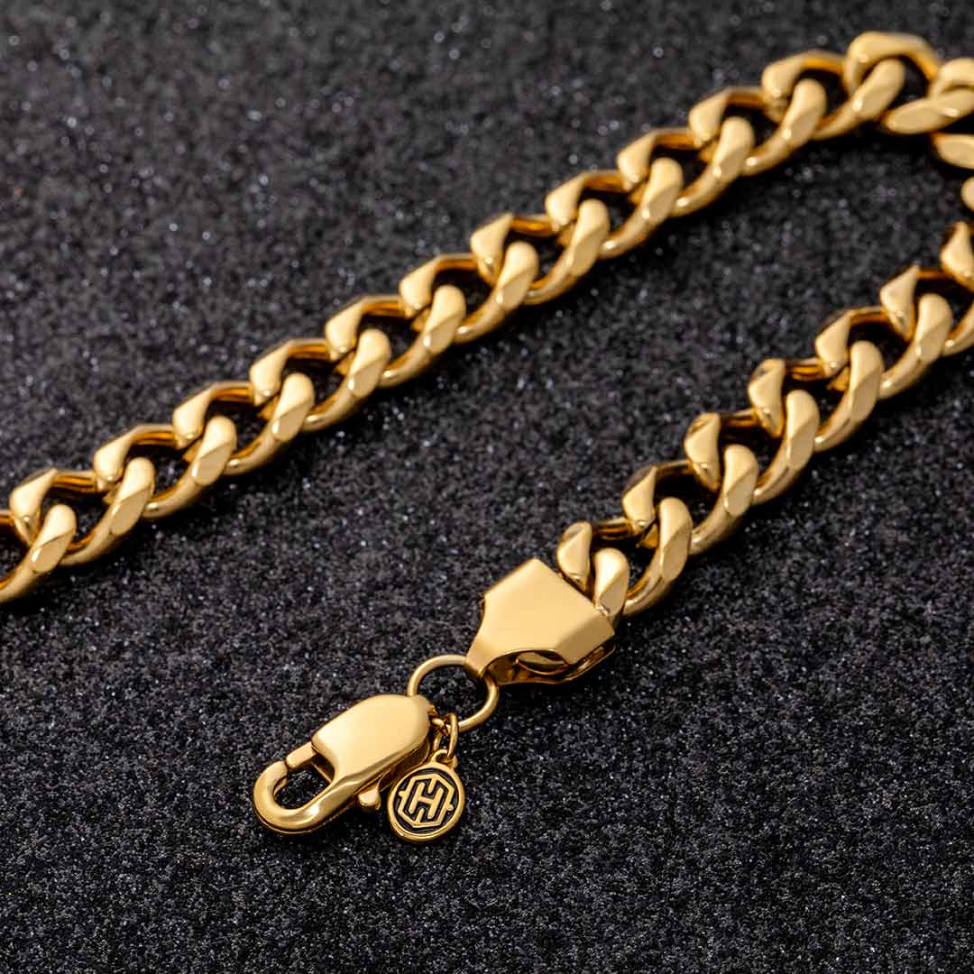 9mm Diamond-cut Cuban Bracelet In Gold Iced Out Shine With Street Luxury - Image 4