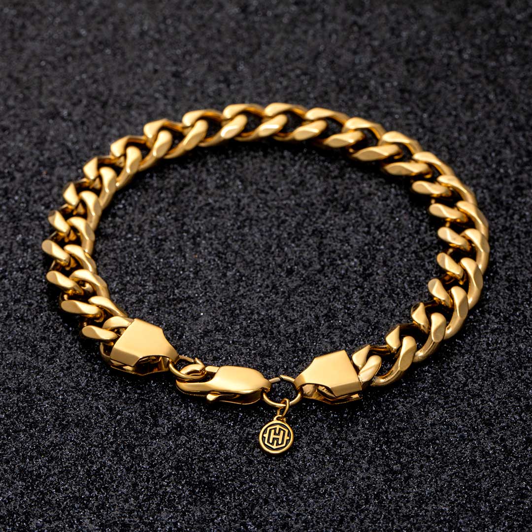 9mm Diamond-cut Cuban Bracelet In Gold Iced Out Shine With Street Luxury - Image 5