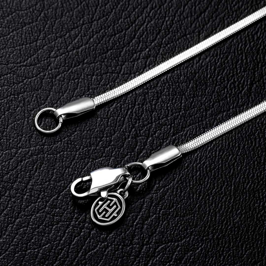 2mm Herringbone Bracelet Bold Statement Style With Street Luxury - Image 5