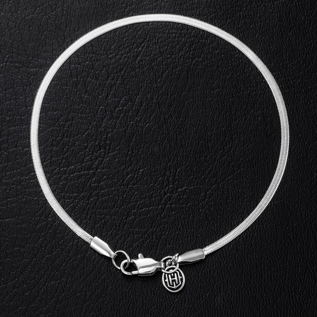 2mm Herringbone Bracelet Bold Statement Style With Street Luxury