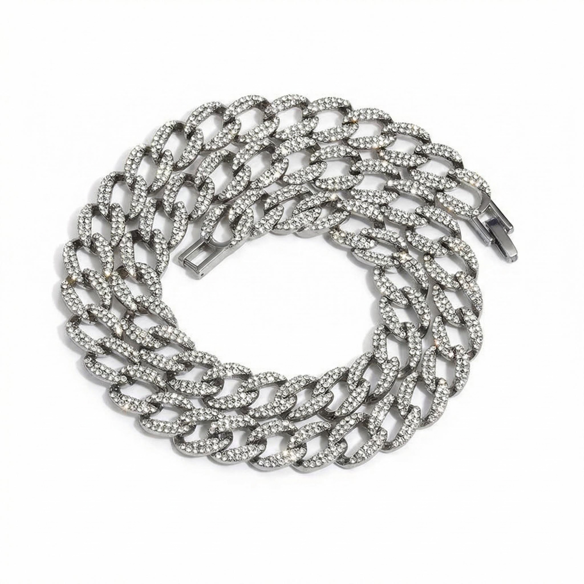 11mm Iced Out Curb Cuban Chain Gold With Street Luxury Shine - Image 6
