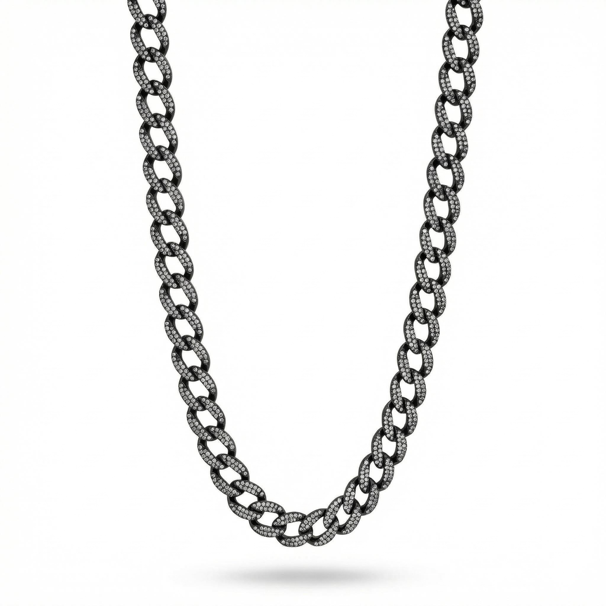 11mm Iced Out Curb Cuban Chain Gold With Street Luxury Shine - Image 7