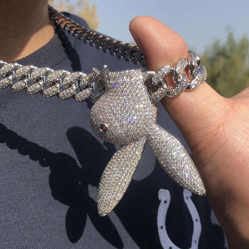 Upside Down Bunny Cuban Chain Gold With Bold Statement Appeal - Image 4