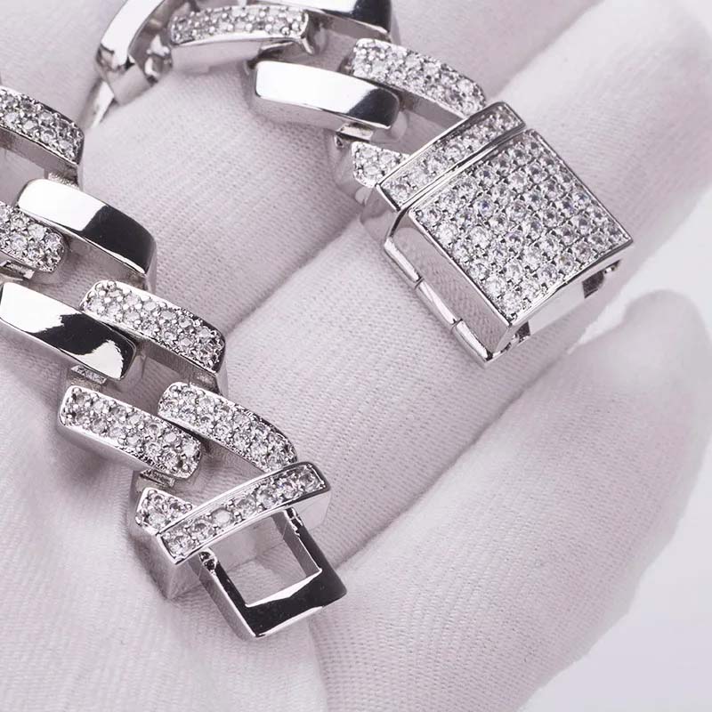 14mm Cuban Link Bracelet Bold Statement Style With Street Luxury - Image 4