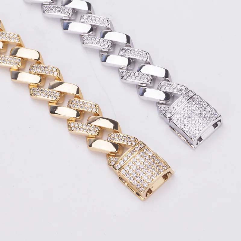 14mm Cuban Link Bracelet Bold Statement Style With Street Luxury - Image 6
