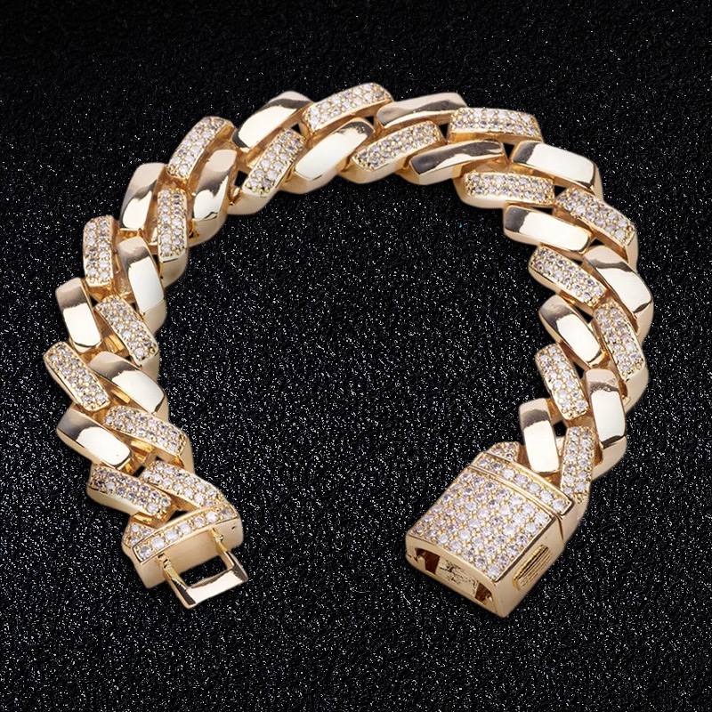14mm Cuban Link Bracelet Bold Statement Style With Street Luxury