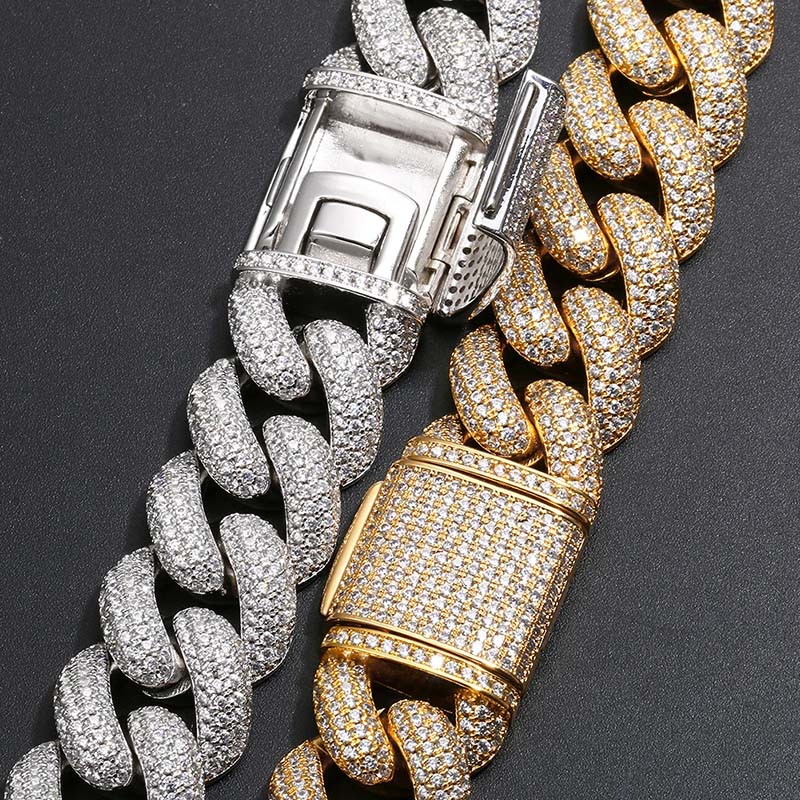 14mm Paved Cuban Bracelet Bold Statement Style With Street Luxury - Image 6